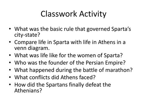 Sparta and Athens | PPT