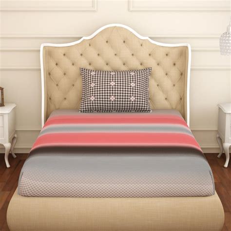 Buy SPACES Atrium Printed 2-Piece Single Bedsheet Set - 1.52 x 2.24 m ...