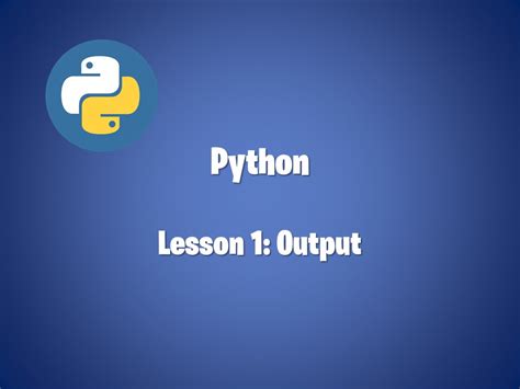 Python Lesson 1 的图像结果