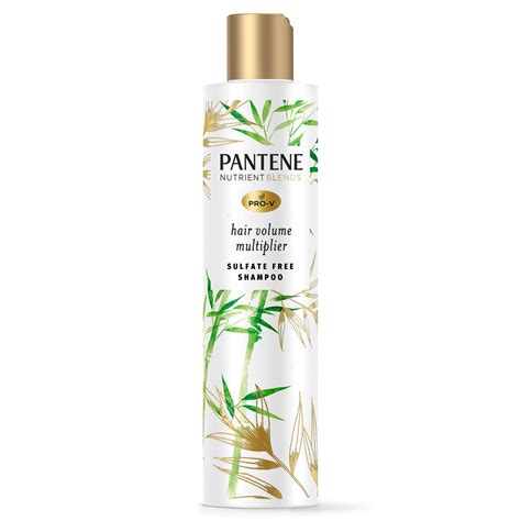 Pantene Sulfate Free Volumizing Shampoo, Clean & Volume for Fine or ...