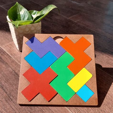 Hawbeez Brain Teaser Puzzle Game Tetragram/Brain Game Puzzle Toy/Puzzle ...