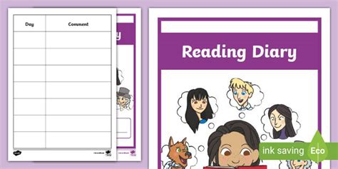 Reading Diary Comments KS2 - Primary Resources