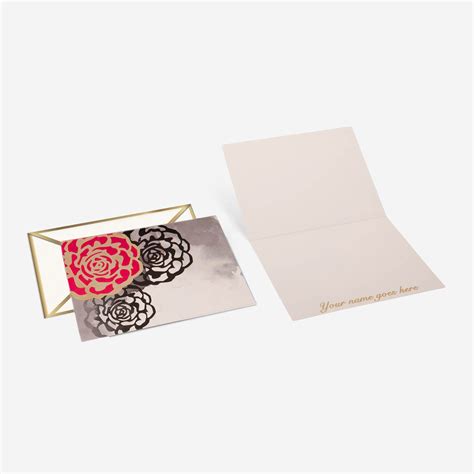 Rose Foldable Card – Paparaty
