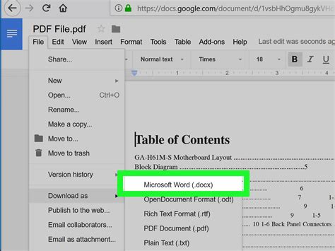 3 Ways to Convert a PDF to a Word Document - wikiHow