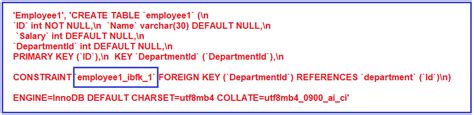 How to Remove Key Constraint From MySQL 的图像结果