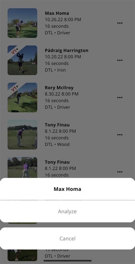 Image result for V1 Golf App Tutorial