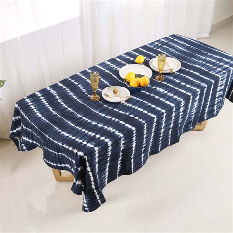 Cotton Dining Table Cloth Online - Premium Table Cover | Nestasia