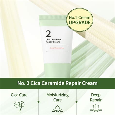 Numbuz:n No.2 Cica Ceramide Repair Cream 60ml - Maccaron.in