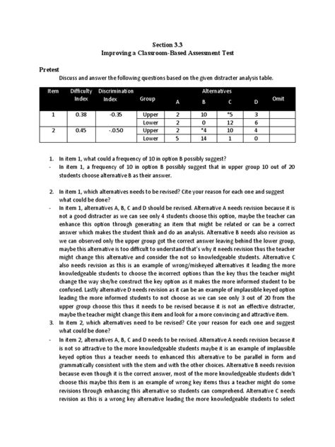 Image result for Pre-test Examples