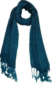 BOLLYWOOD ACCESSORY Woven Cotton Viscose Blend Women Scarf - Buy ...
