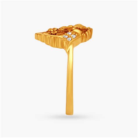 Sacred Deity Gold Finger Ring