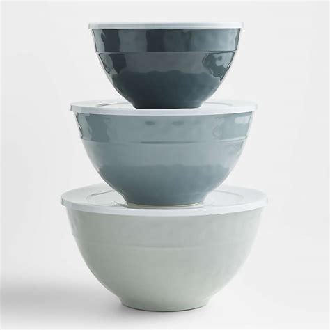 Melamine Mixing Bowls: Plastic Bowl Sets | Crate & Barrel