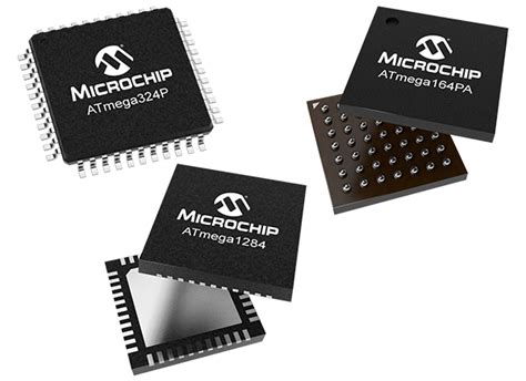 megaAVR CMOS 8-bit Microcontrollers - Microchip Technology | Mouser