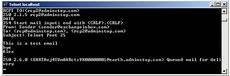 test telnet exchangeinbox telnet 25 test telnet exchangeinbox telnet 25