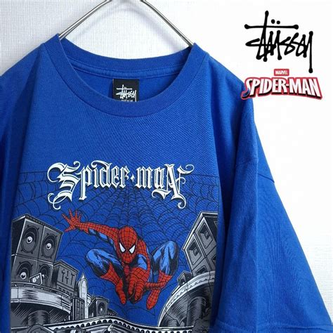 [Very Rare] STUSSY x MARVEL Spider-Man Collaboration … - Gem