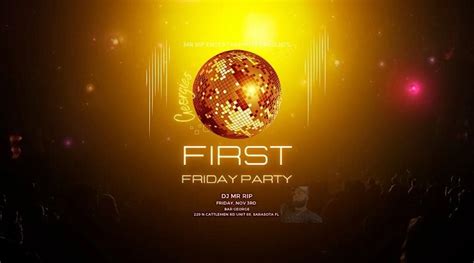 Disco Vibes First Friday Dance Party 21+, Sarasota, 3 November to 4 ...