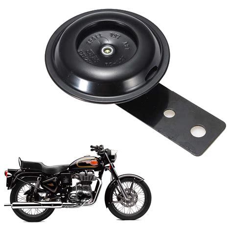 Adroitz St1-Kd-043 Black Sound Super Bike Horn for Royal Enfield Bullet ...