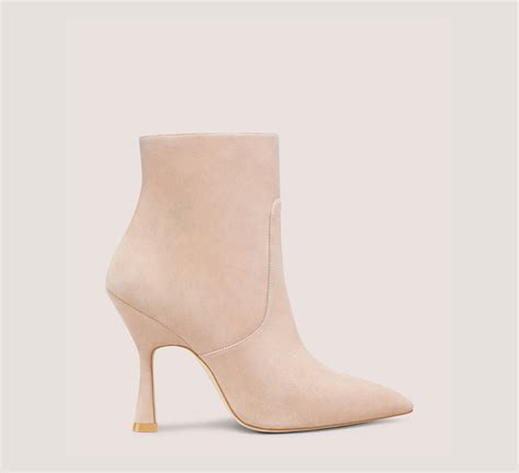 Stuart Weitzman Parton 100 Bootie The Sw Outlet in Natural | Lyst