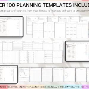 Image result for 2025 OneNote Planner Notepad Templets