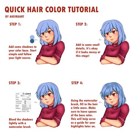 Image result for Colored Hair Tutorial