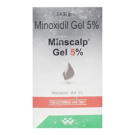 Buy Minscalp 5% - Tube of 30g Gel with Minoxidil Online at desertcartINDIA