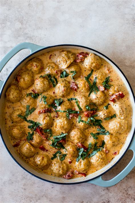 Marry Me Chicken Meatballs - The Beach House Kitchen