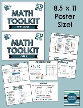 Image result for Math Posters for 5 Graders