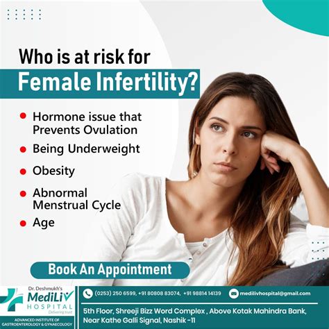 Learn about Who is at risk for Female Infertili... | Mediliv Hospital ...