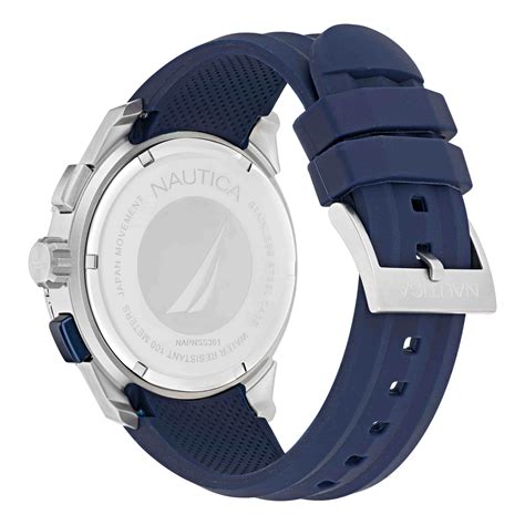 Nautica NST Silver Round Dial Quartz Analog Men Watch - NAPNSS301 - At ...