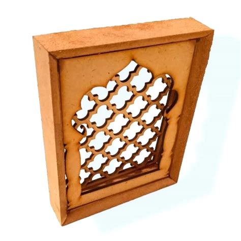 Rajasthani Traditional Jharokha - Frame with Jali Panel 1
