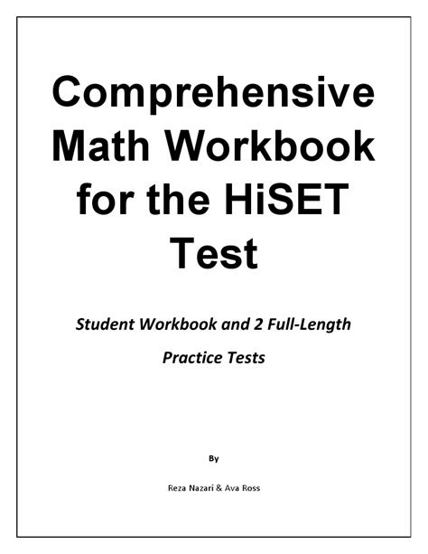 Image result for HiSET Practice Test Science PDF