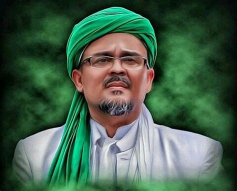 gambar habib rizieq hitam putih