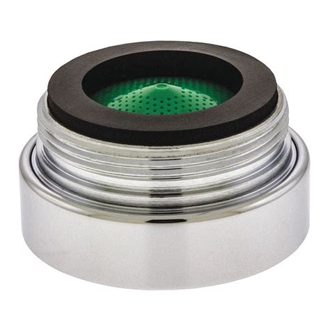 Neoperl 1.5 gpm Aerated Outlet, 15/16 in - 27 Thread Size, Chrome ...