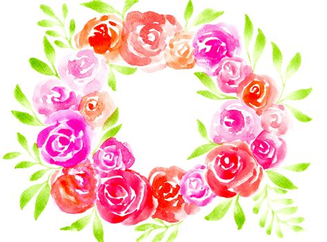 Des couronnes de fleurs à l'aquarelle - Deadly Breakfast