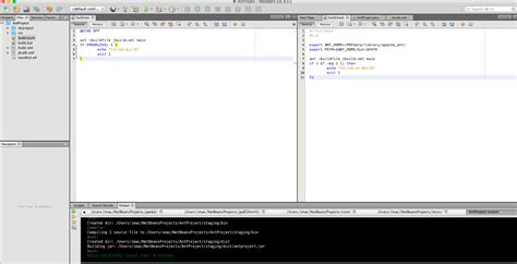 NetBeans Java with Ant Run the Project 的图像结果