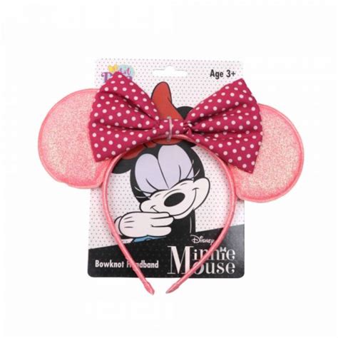 Li'l Diva Minnie Mouse Bowknot Headband — Toycra