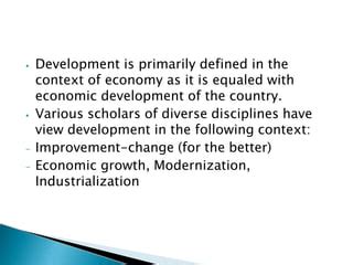 Define Development 的图像结果