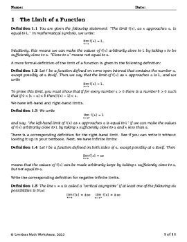 Image result for Limits Notes