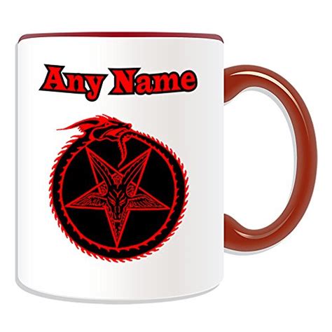 Buy Personalised Gift - Inverted Pentagram Dragon Mug (Religion ...