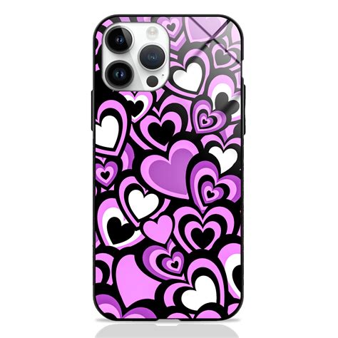 Hearty Hues Purple GLASS CASE – MW Stuffs
