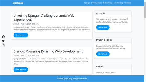 Image result for Django Blog App Project Full