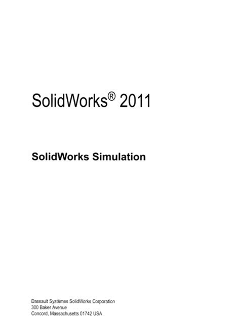 Image result for SolidWorks Simulation PDF