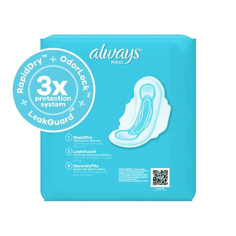 Snapklik.com : Always Maxi Feminine Pads For Women, Size 2 Long Super ...