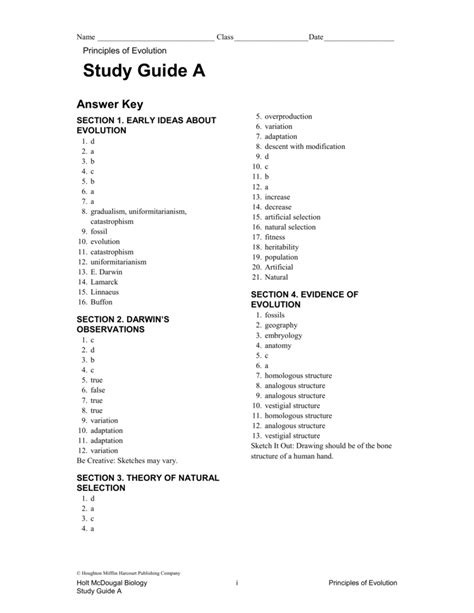 Image result for Study Guide Answer Key