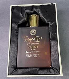 Buy ARRAS PresentsSignature Code Premium " Cigar Men " EDP Perfume For ...
