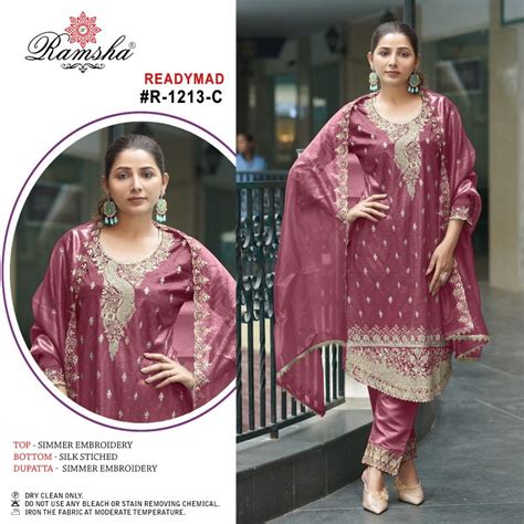 Ramsha R 1213 Nx Ready Made Pakistani Salwar Suits