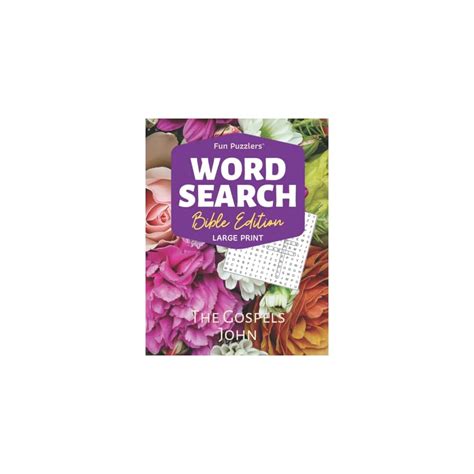 Buy Word Search: Bible Edition The Gospels John: Large Print (Fun ...