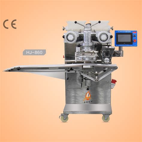 HJ-860型多功能自动包馅机--上海汉珏精密机械有限公司,多功能包馅机,酥饼机,包子馒头生产线,蛋糕机,曲奇机