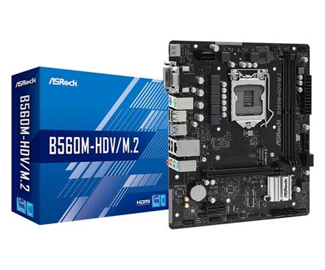 Jual Motherboard ASROCK B560M-HDV/M.2 Socket Intel LGA 1200 - Kota ...