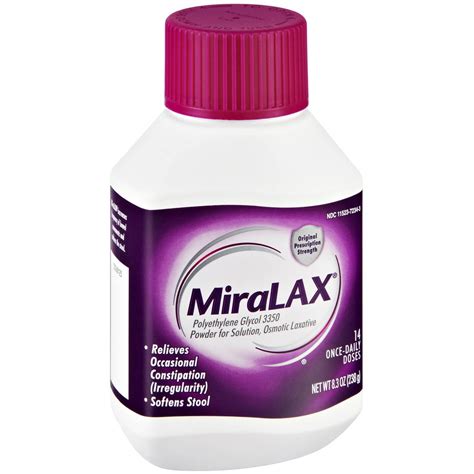 Buy Miralax laxative Powder, 8.3 OZ Pack of 3 Online in India. 54136640